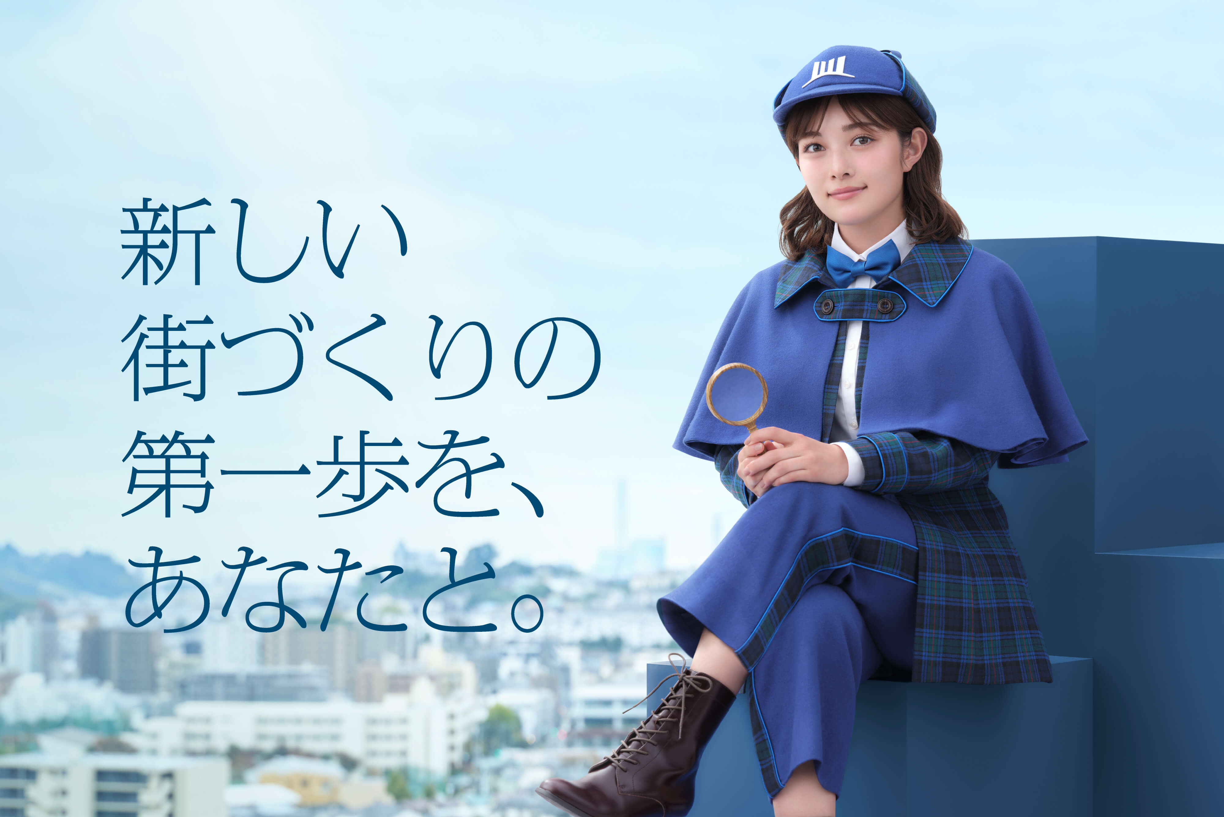 現在放映中のCM 新しい街づくりの第一歩をあなたと メトロス開発