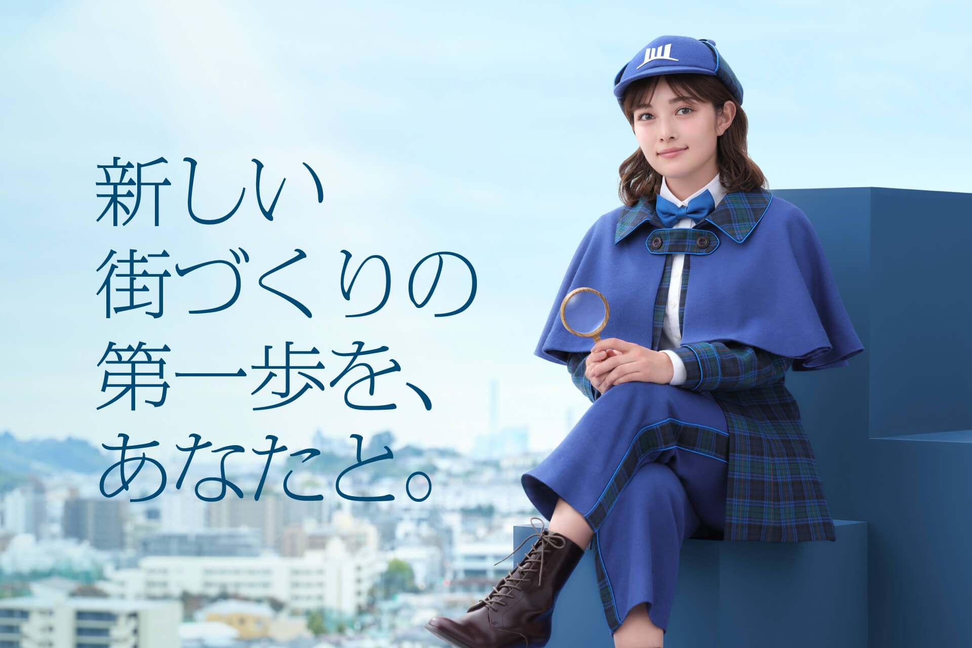 現在放映中のCM 新しい街づくりの第一歩をあなたと メトロス開発